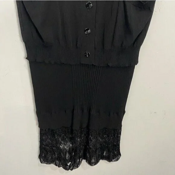 JEAN PAUL GAULTIER Vintage Turtleneck Knit Dress